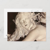 Apollo und Daphne, Details des Daphne-Kopfes Postkarte (Vorne/Hinten)