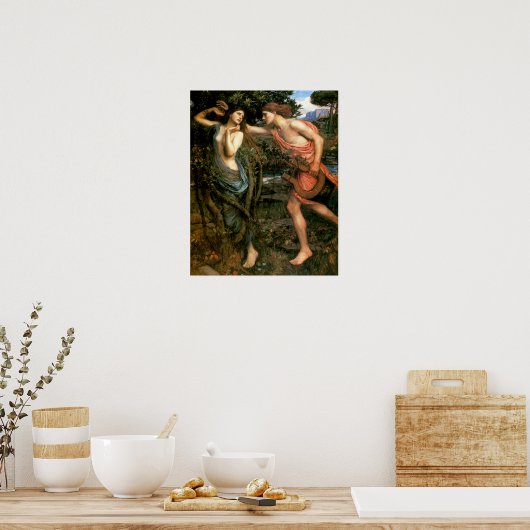 Apollo und Daphne Poster (Küche)