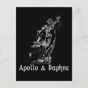 Apollo und Daphne Postkarte