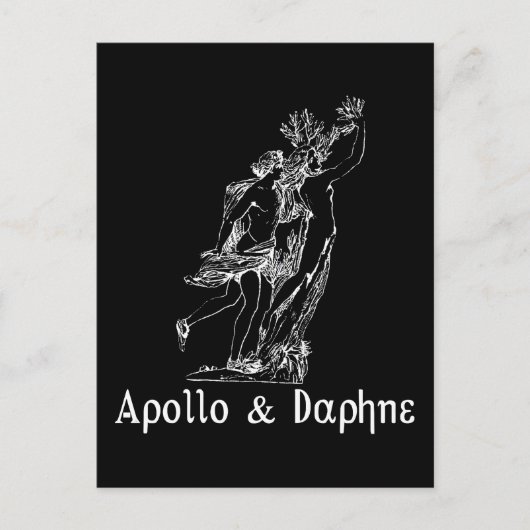 Apollo und Daphne Postkarte (Vorderseite)