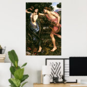 Apollo und Daphne von John William Waterhouse -190 Poster (Heimbüro)