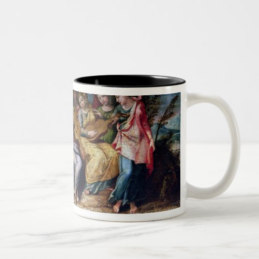 Apollo und die Musen, 1600 Zweifarbige Tasse (Rechts)
