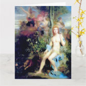 Apollo und die Nine Muses Fine Art Grußkarte Karte (Gelbe Blume)