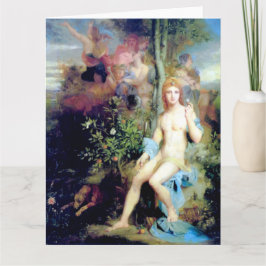 Apollo und die Nine Muses Fine Art Grußkarte Karte