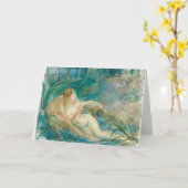 Apollo und Issé | Berthe Morisot Karte (Gelbe Blume)