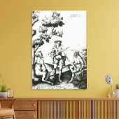 Apollo und Pan Leinwanddruck (Insitu (Wohnzimmer))