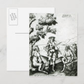 Apollo und Pan Postkarte (Vorne/Hinten)