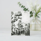 Apollo und Pan Postkarte (Stehend Vorderseite)