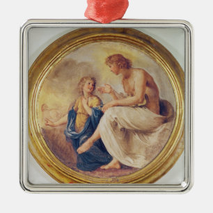 Apollo und Phaethon, c.1634 (Fresko) Ornament Aus Metall