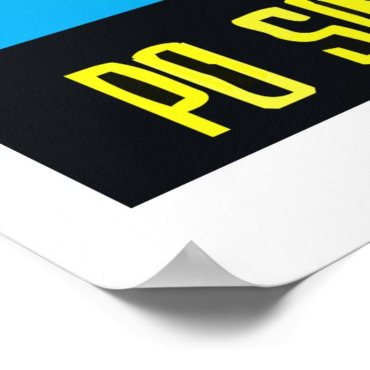 Apollo (Vintager chinesischer Firecracker) Poster (Ecke)