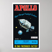Apollo (Vintager chinesischer Firecracker) Poster (Vorne)