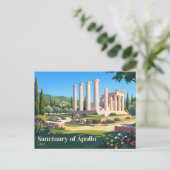 Apollonheiligtum Libya Postkarte (Stehend Vorderseite)