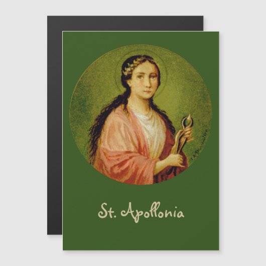Apollonia (BLA 001) 5"x7" Magnetkarte (Vorne/Hinten)