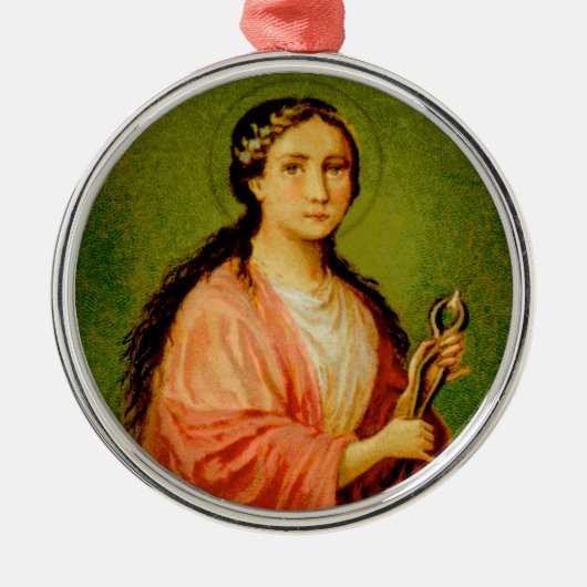 Apollonia (BLA 001) Ornament Aus Metall (Vorne)