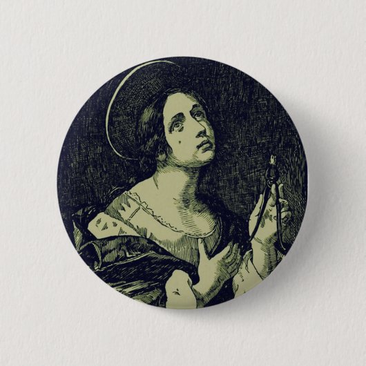 Apollonia-Jungfrau und Martyr Button (Vorderseite)