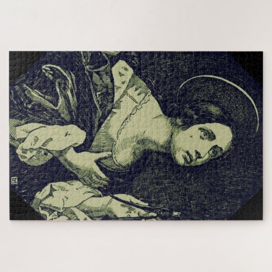 Apollonia-Jungfrau und Martyr Puzzle (Horizontal)