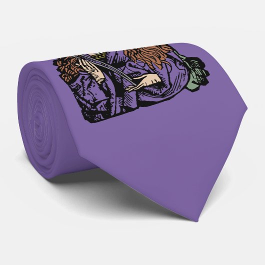 Apollonia mit Pulled Tooth (Nürnberg) Krawatte (Gerollt)