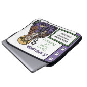 Apollonia mit Pulled Tooth (Nürnberg) Laptopschutzhülle (Vorne Knopf)