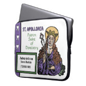 Apollonia mit Pulled Tooth (Nürnberg) Laptopschutzhülle (Vorderseite Links)