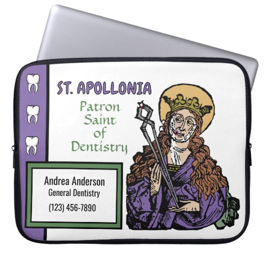 Apollonia mit Pulled Tooth (Nürnberg) Laptopschutzhülle (Vorderseite)