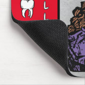 Apollonia mit Pulled Tooth (Nürnberg) Mousepad (Ecke)