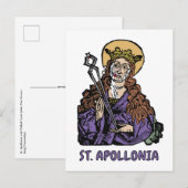 Apollonia mit Pulled Tooth (Nürnberg) Postkarte (Vorne/Hinten)