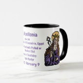 Apollonia mit Pulled Tooth (Nürnberg) Tasse (VorderseiteRechts)