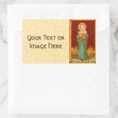 Apollonia (VVP 001) Rechteckiger Aufkleber (Tasche)