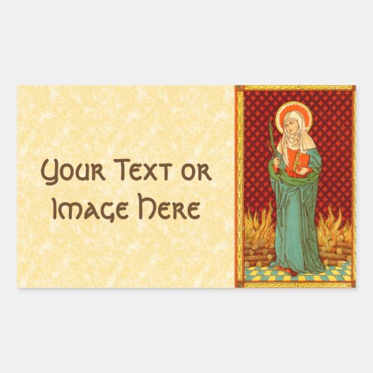 Apollonia (VVP 001) Rechteckiger Aufkleber (Vorderseite)