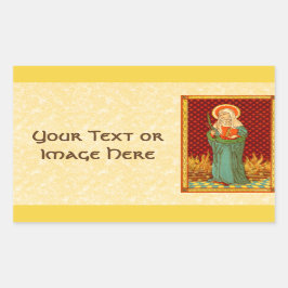 Apollonia (VVP 001) Rechteckiger Aufkleber