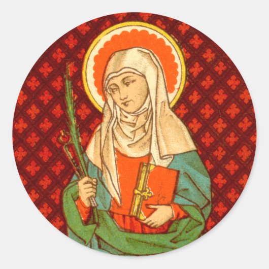 Apollonia (VVP 001) Runder Aufkleber (Vorderseite)