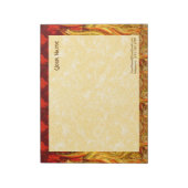 Apollonische Flammen (VVP 001a) 11"x8,5" Horizont Notizblock (Rotiert)