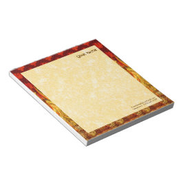 Apollonische Flammen (VVP 001a) 5,5"x6" Vertikal Notizblock