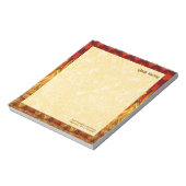 Apollonische Flammen (VVP 001a) 5,5"x6" Vertikal Notizblock (Rotiert)