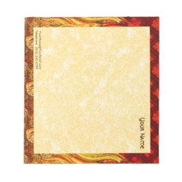 Apollonische Flammen (VVP 001a) 6"x5,5" Horizont Notizblock
