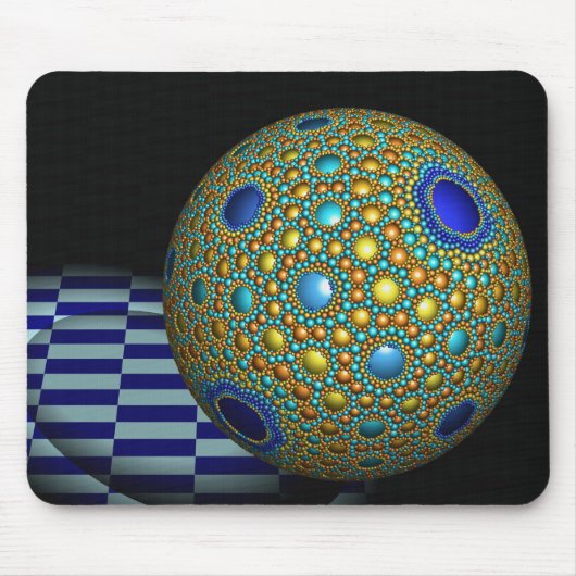 Apollonische Kugel Mousepad (Vorne)