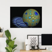 Apollonische Kugel Poster (Heimbüro)