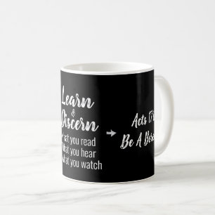 Apologetics Berean Bible Verse Skript Kaffeetasse