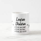 Apologetics Berean Bible Verse Skript Kaffeetasse (Mittel)