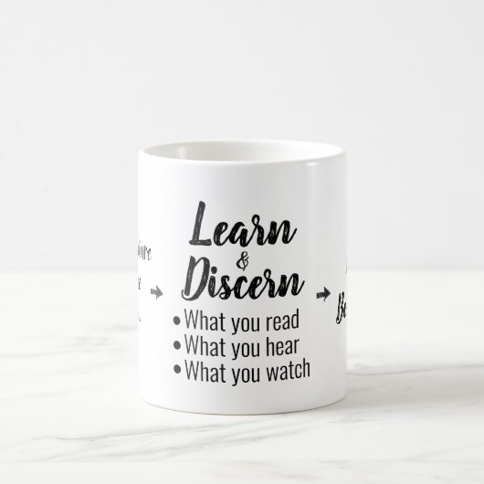 Apologetics Berean Bible Verse Skript Kaffeetasse (Mittel)