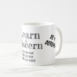 Apologetics Berean Bible Verse Skript White Kaffeetasse