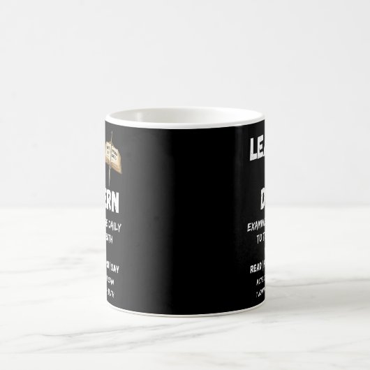 Apologetics Berean Learn & Discern Truth Scripting Kaffeetasse (Mittel)