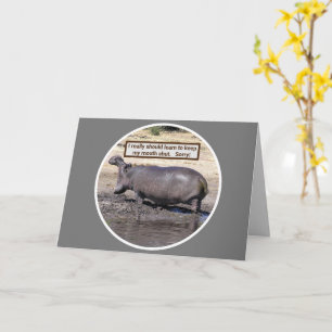 APOLOGIE/WIRKLICH SOLLTE LERNEN, MEINE MUTH BEHALT KARTE