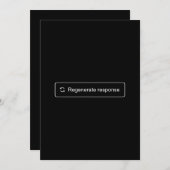 Apologiekarte für die Wiederherstellung Dankeskarte (Vorne/Hinten)