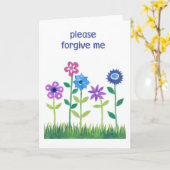 Apology Card - Blume Power Karte (Gelbe Blume)