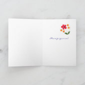 Apology Card - Blume Power Karte (Innenseite)