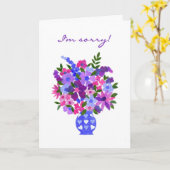 Apology Card - Blume Power Karte (Gelbe Blume)