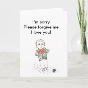 Apology Card Karte