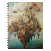 Apophenic Air Castle - Surreal Fantasy Fantastisch Notizblock (Vorderseite)