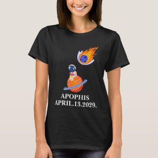 Apophis 2029 Asteroid Object 9942 Astronomie Space T-Shirt